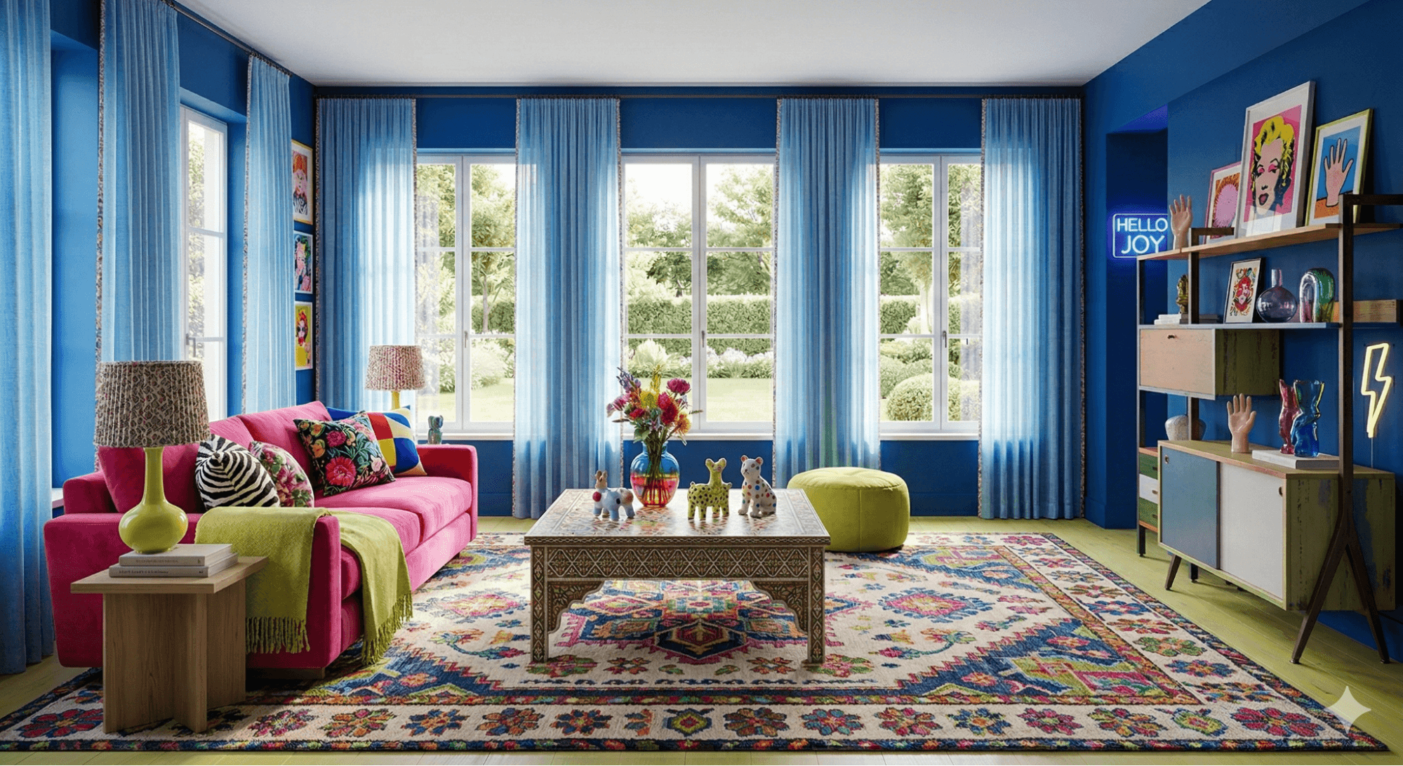 Minimalist modern interior design