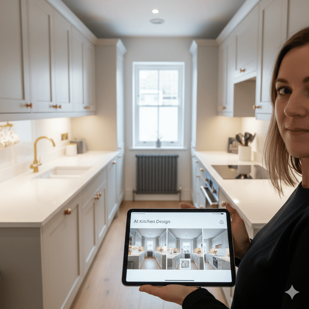 AI Kitchen Design from Photo: Ideal for Compact UK Kitchens