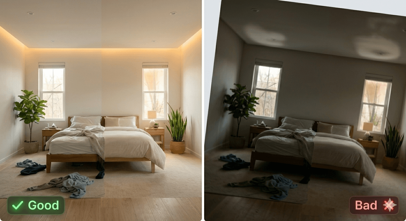 Take a Perfect Room Photo