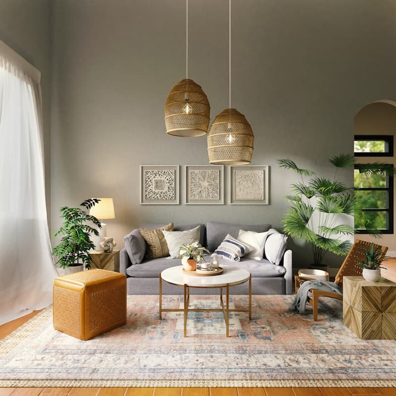 Industrial interior design style