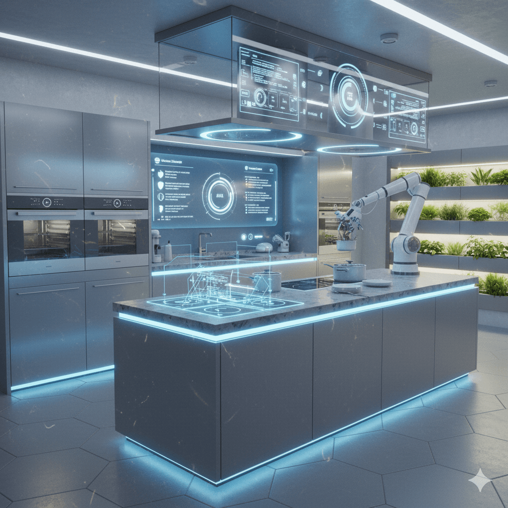 Smart sensor kitchen