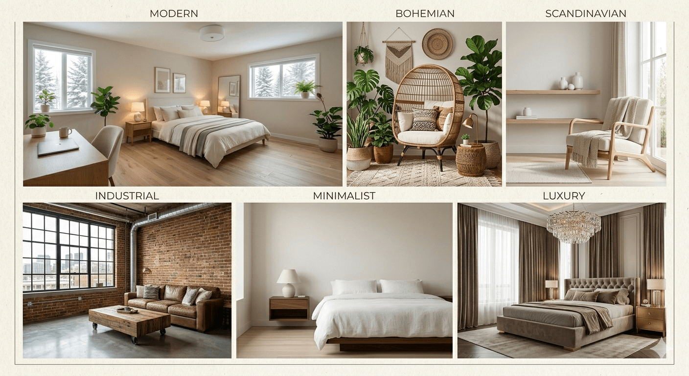 Popular Design Styles for Room Redesigns