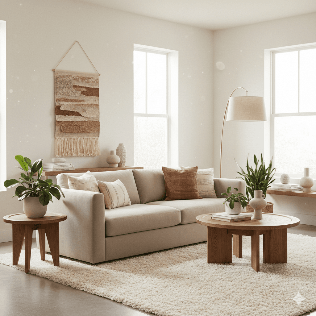 Warm Minimalist Interior Design: The New Comfort-First Aesthetic